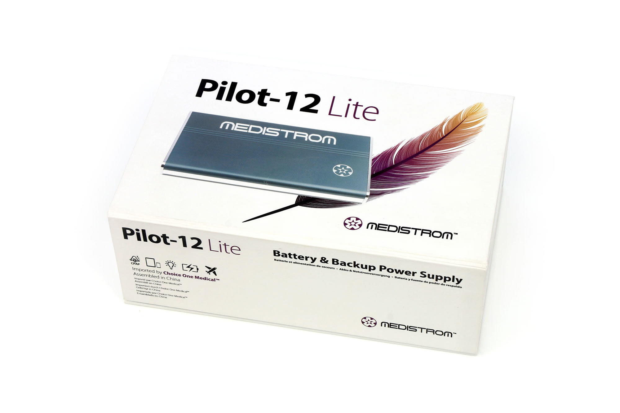 Afbeelding Medistrom Pilot-12 lite batterijCMCE1101-2