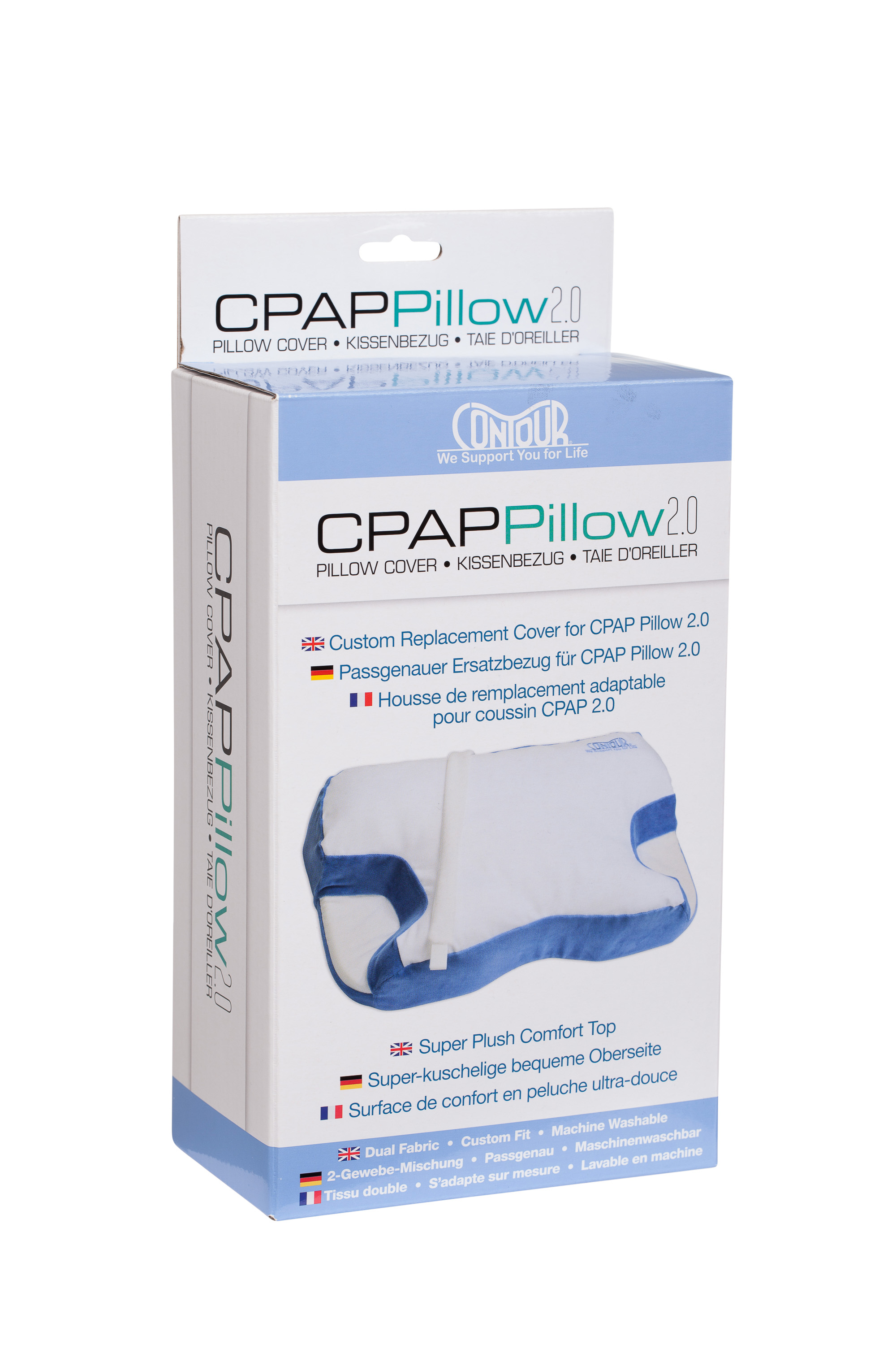 Afbeelding Contour CPAP kussenhoes deluxeCONCAC1102