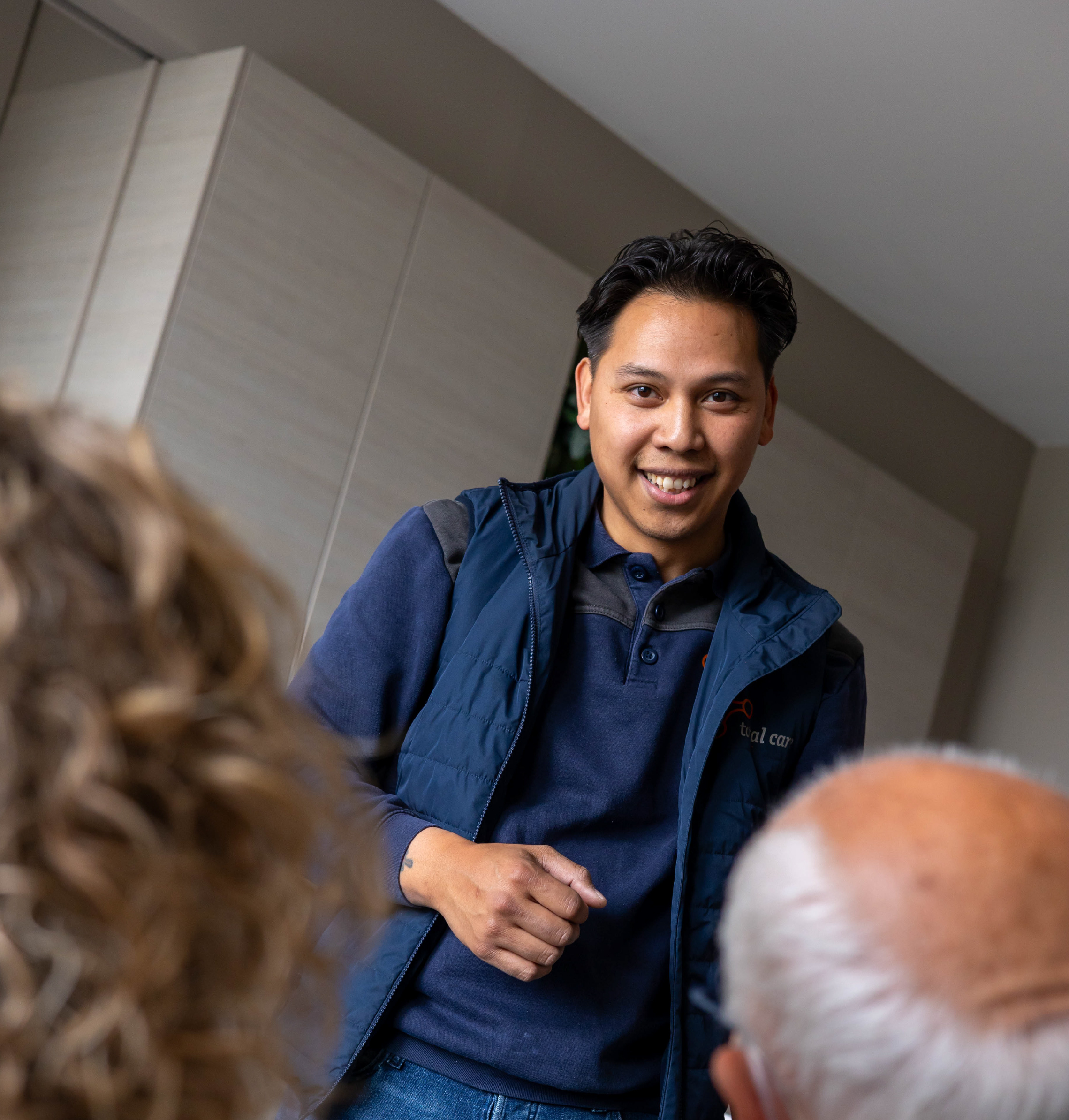 Portret van Antoon, chauffeur en logistiek medewerker